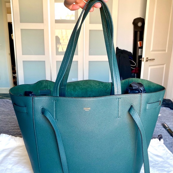 SOLD Celine Small Cabas Phantom Tote Amazone NEW - Picture 4 of 13